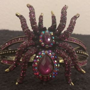 Purple Spider Bracelet